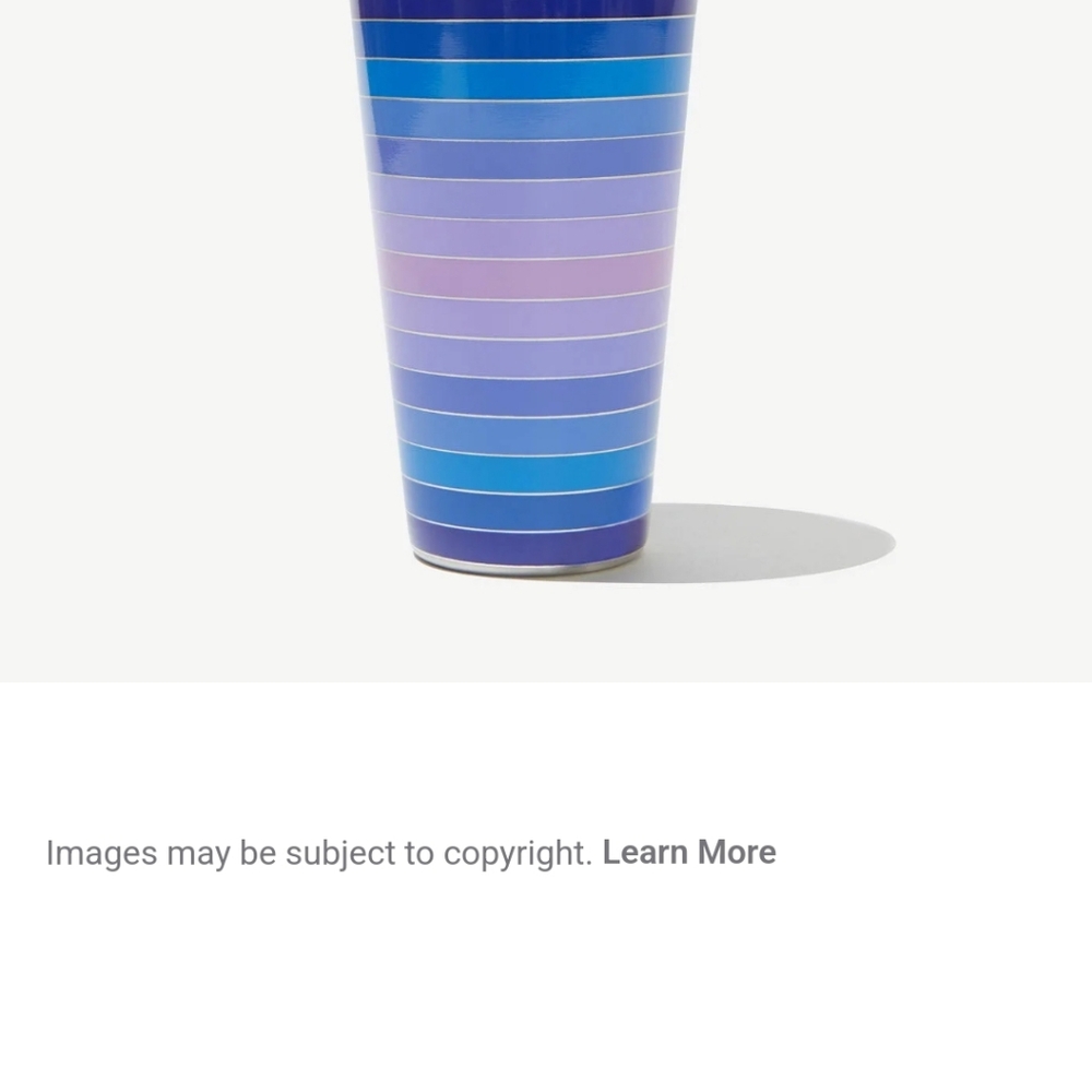 nwt jonathan Adler Scala Blue Cocktail Shaker Plus Ice Bucket - Picture 4 of 7